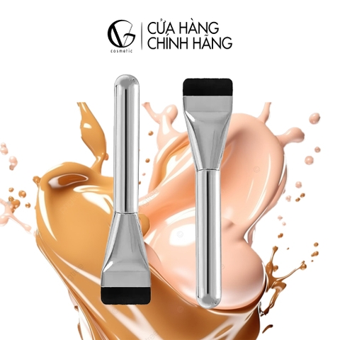Cọ tán kem nền đầu dẹt GUVIET siêu mỏng, tạo lớp nền mịn màng và tự nhiên