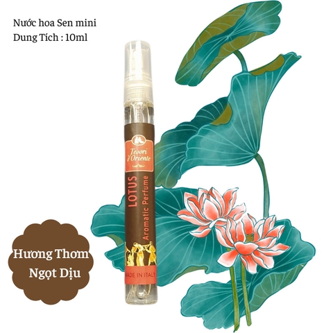 Nước Hoa Tesori d'Oriente Đủ Mùi Hương Dạng 10ml Tiện Lợi