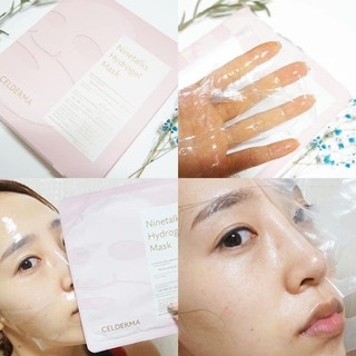Mặt Nạ Celderma Ninetalks Màu Hồng 30g ( 4 Miếng )