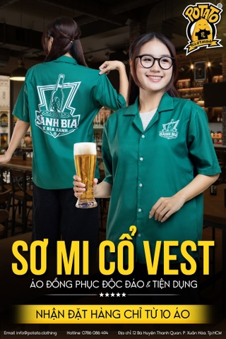 Đồng phục sơ mi Sảnh Bia