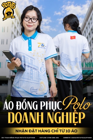 Đồng phục polo doanh nghiệp Khoa Sơ Sinh BV Nhi Đồng 1