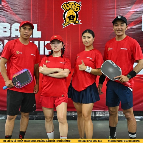 Đồng phục áo thun pickleball Friendzone MLP Championship
