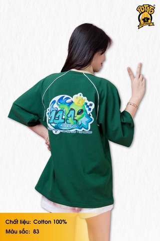 Áo lớp Zippy polo xanh lá