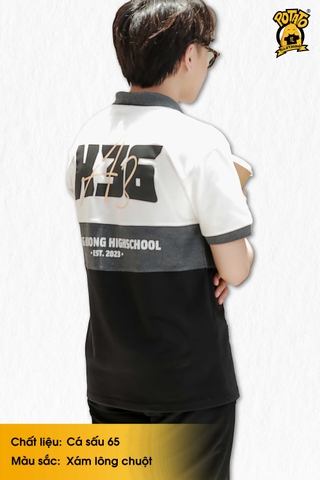 Áo lớp Poloholic 12A3 Hùng Vương