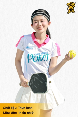 Áo thể thao One More Point hồng