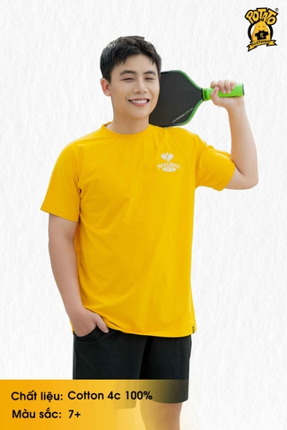Áo thun pickleball Potato vàng