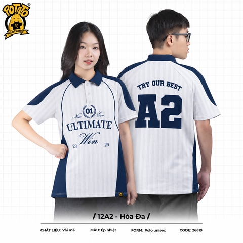 Áo lớp polo 12A2 - Hòa Đa