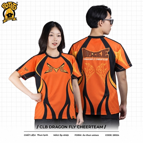 Đồng phục áo thun CLB Dragon Fly Cheerteam