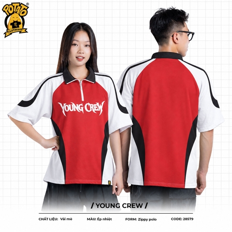Đồng phục zippy polo Young Crew