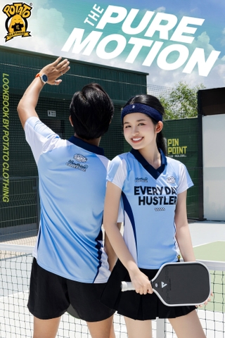BST Đồng phục Pickleball The Puremotion Xanh Dương