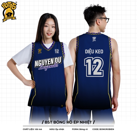 BST BÓNG RỔ ÉP NHIỆT XANH DƯƠNG