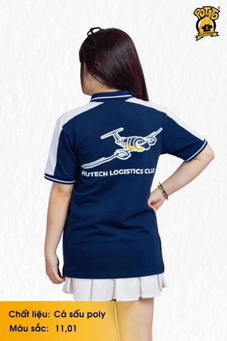 Áo lớp polo Hutech Logistic Club