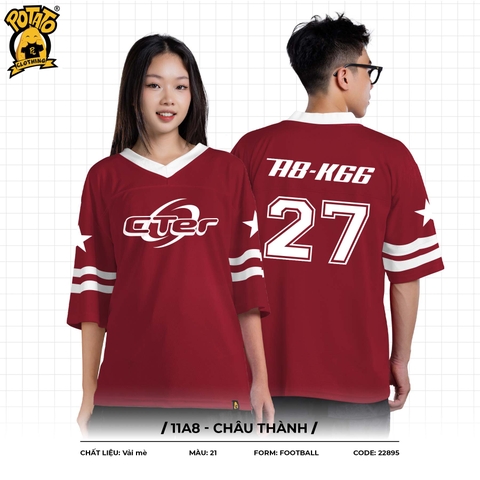 ÁO LỚP BÓNG BẦU DỤC 11A8 - Châu Thành