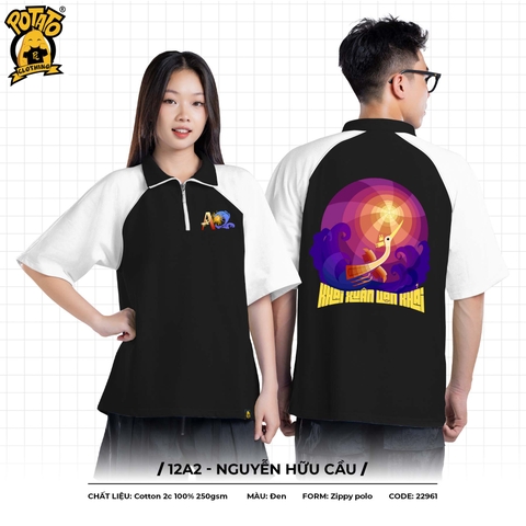 ÁO LỚP ZIPPY POLO 12A2 - NGUYỄN HỮU CẦU