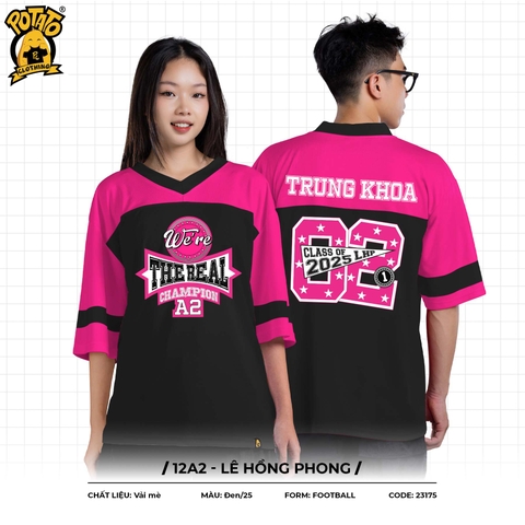 ÁO LỚP BÓNG BẦU DỤC 12A2 - LÊ HỒNG PHONG
