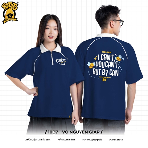 ÁO LỚP ZIPPY POLO 10B7 - VÕ NGUYÊN GIÁP