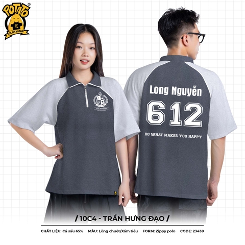 ÁO LỚP ZIPPY POLO 10C4 - TRẦN HƯNG ĐẠO