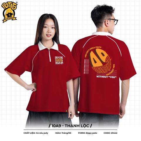 ÁO LỚP ZIPPY POLO 10A9 - THẠCH LỘC