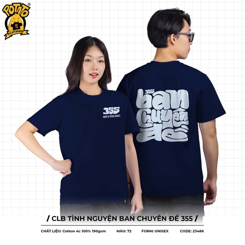 ÁO THUN ĐỒNG PHỤC CLB TÌNH NGUYỆN BAN CHUYÊN ĐỀ 355