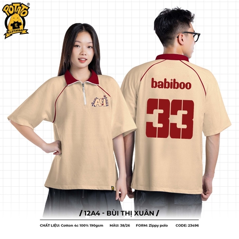 ÁO LỚP ZIPPY POLO 12A4 - BÙI THỊ XUÂN