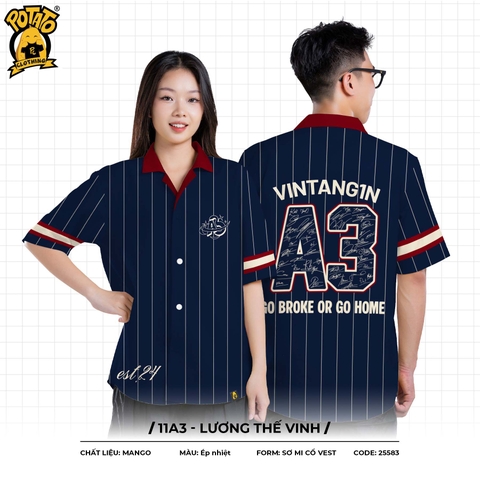 ÁO LỚP SƠ MI DJ AMG