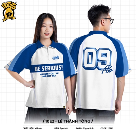 ÁO LỚP POLO ZIPPY CREW 10E2 - LÊ THÁNH TÔNG