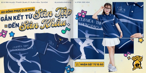 Đồng phục polo CLB Múa - Trần Hưng Đạo