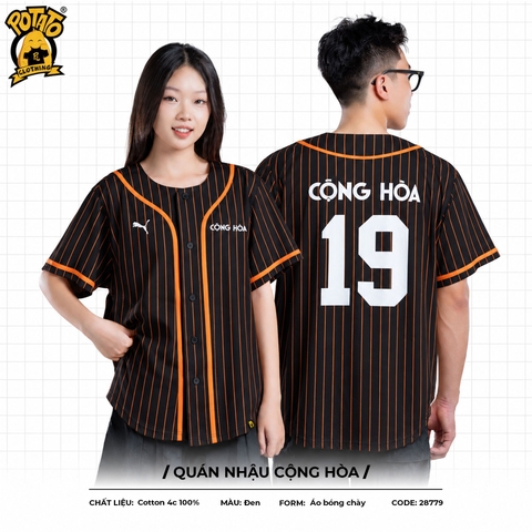 Đồng phục bóng chày Quán Nhậu Cộng Hòa