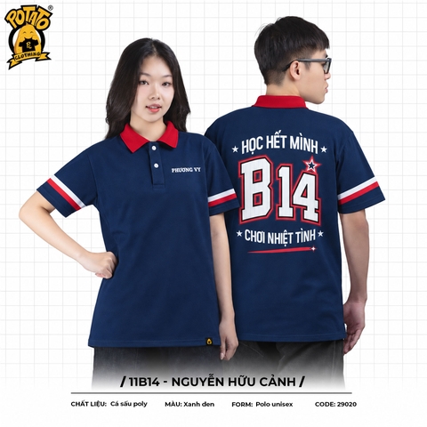 Áo lớp polo 11B14 - Nguyễn Hữu Cảnh