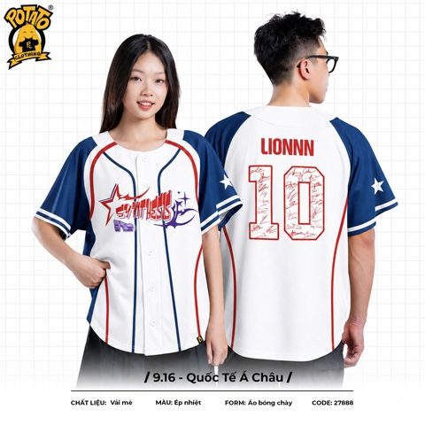 Áo lớp bóng chày 9.16 - Quốc Tế Á Châu