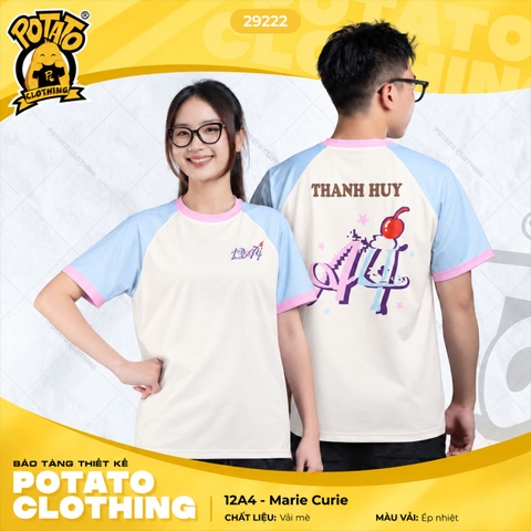 Đồng phục áo lớp 12A4 - Marie Curie