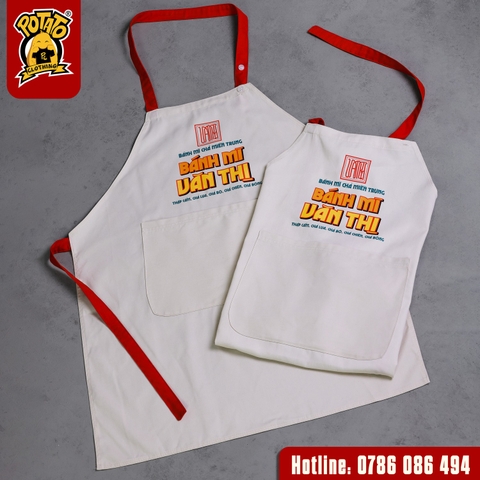 Tạp dề Bánh mì Văn Thị