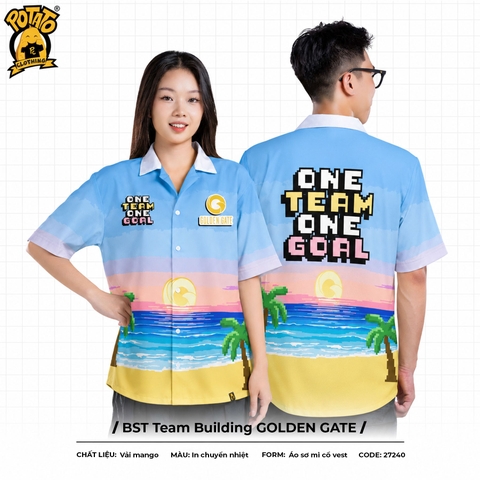 BST Sơ Mi Team Building GOLDEN GATE