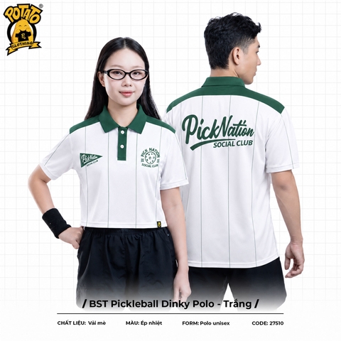 BST Đồng phục Dinky Polo Trắng