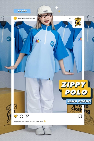 ÁO LỚP ZIPPY POLO 6.5 - HUỲNH KHƯƠNG NINH