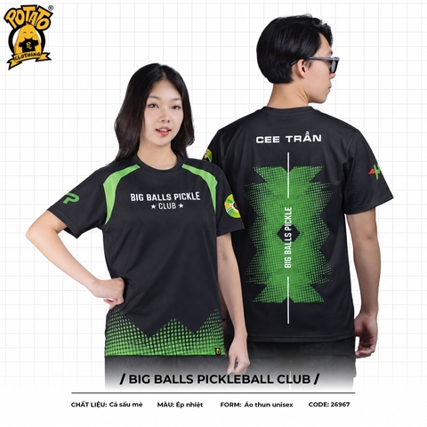 Đồng phục áo thun Big Balls Pickleball Club