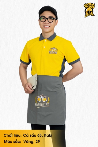 Đồng phục polo F&B Yuzu Craft Beer