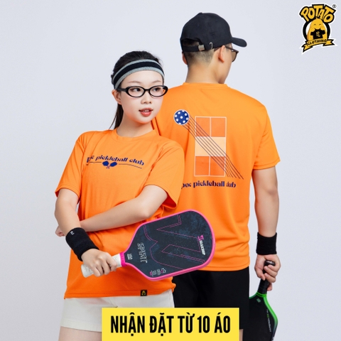 ĐỒNG PHỤC THỂ THAO POC PICKLEBALL CLUB - CAM