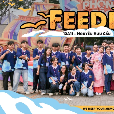 ÁO LỚP BÓNG BẦU DỤC 12A11 - NGUYỄN HỮU CẦU