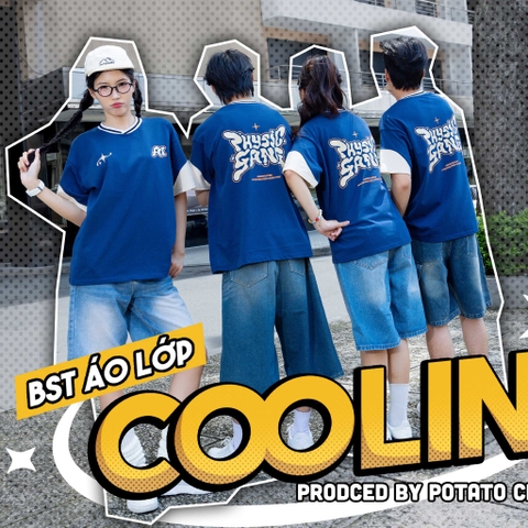 BST ÁO LỚP COOLINE XANH DƯƠNG