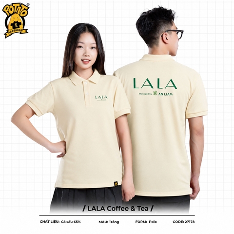 Đồng phục polo LALA Coffee & Tea