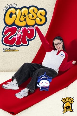 BST ÁO LỚP CLASSZIP TRẮNG ĐỎ