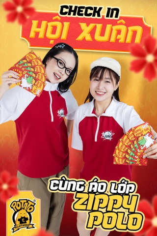 ÁO LỚP ZIPPY POLO 11A3 - LÊ THÁNH TÔNG