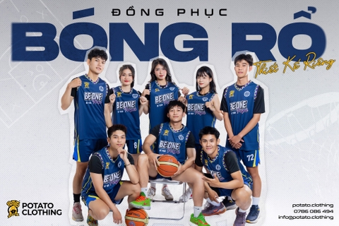 BST BÓNG RỔ ÉP NHIỆT XANH DƯƠNG