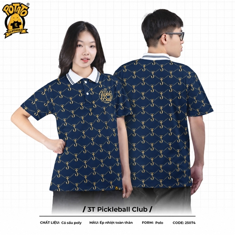 Đồng phục polo 3T Pickleball Club