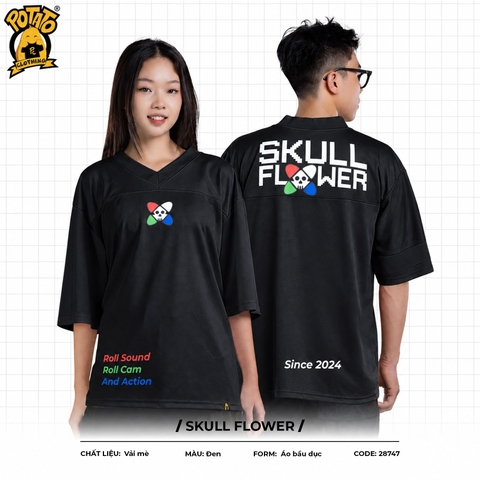 Đồng phục bóng bầu dục Skull Flower