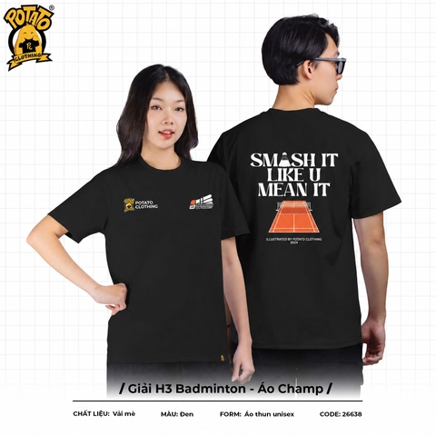 Đồng Phục Cầu Lông H3 Badminton - Áo Champ