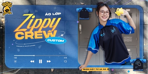 Áo lớp zippy polo 9A4 - Bình Tây