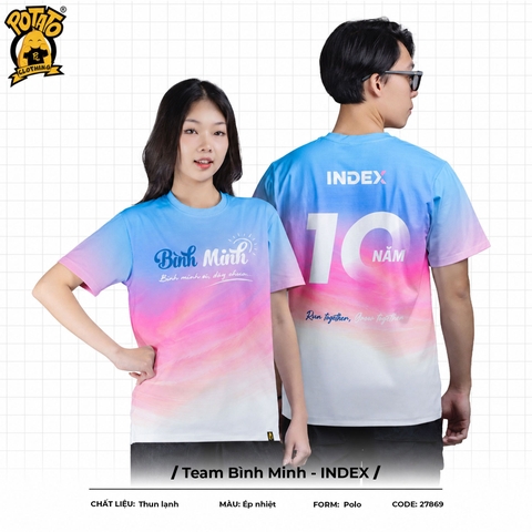 Đồng phục áo thun Team Bình Minh - INDEX