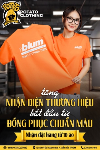Đồng phục áo thun Blum Viet Nam